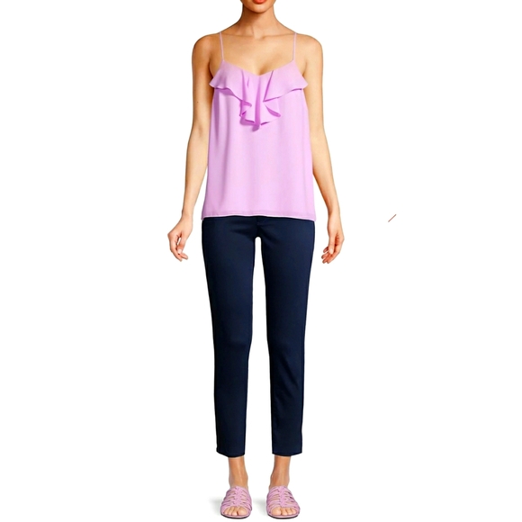 Lilly Pulitzer Pants - Lilly Pulitzer Sz4 Worth Skinny Navy Stretch Pant